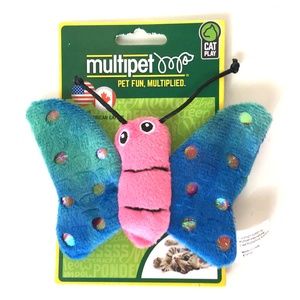 MULTIPET PLUSH CATNIP CAT TOY